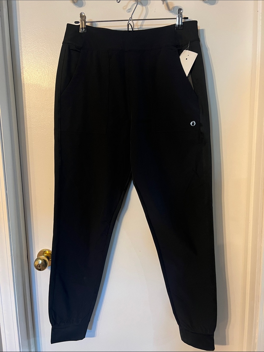 Women's Black Performance Jogger Pants - Casual Everyday Wear